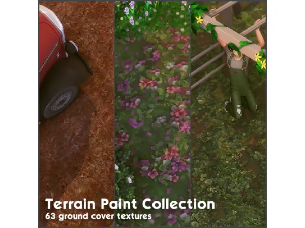Maxis Match Terrain Paint Collection - The Sims 4 Custom Content