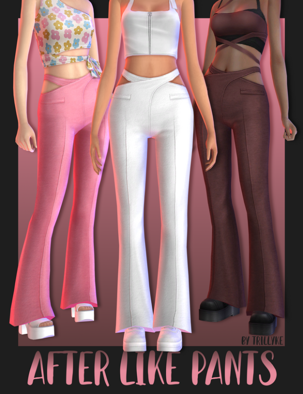 Maxis Match After Like Pants by simsfinds - The Sims 4 Custom Content