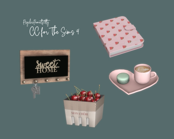 Alpha FURNITURE NOVEMBER 2 by psychicpeanutkitty - The Sims 4 Custom Content