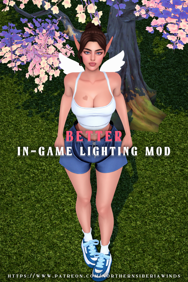 Mix BETTER IN GAME LIGHTING MOD v11 by simsfinds - The Sims 4 Custom Content
