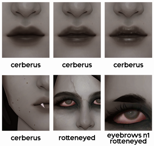 Maxis Match genetics makeup by simsfinds - The Sims 4 Custom Content