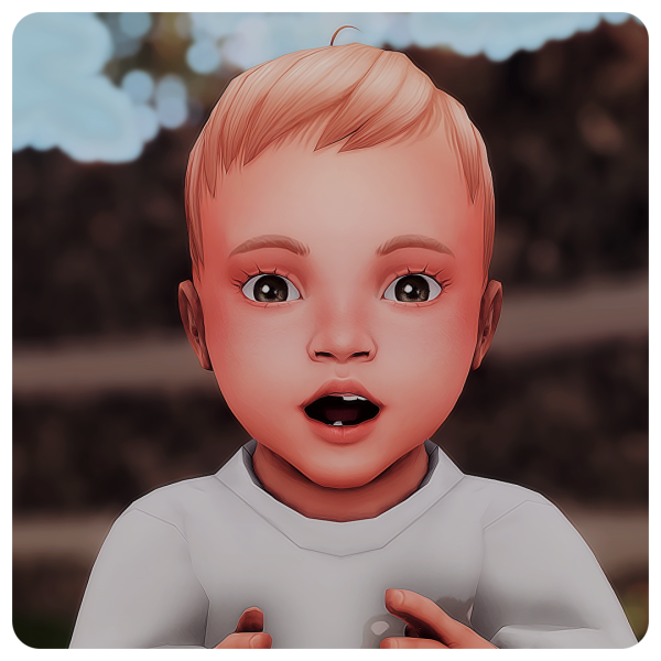 Maxis Match TEENY TEEF INFANT TEETH SET by simsfinds - The Sims 4 Custom Content