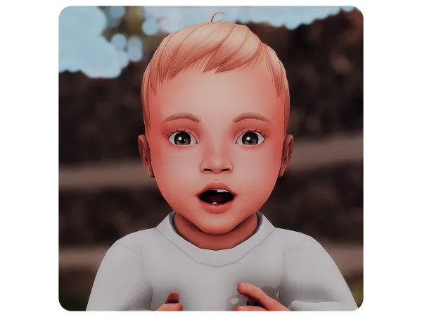 Maxis Match TEENY TEEF INFANT TEETH SET - The Sims 4 Custom Content