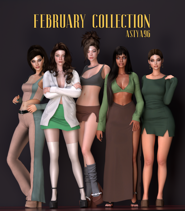 Alpha February 2023 Collection by simsfinds - The Sims 4 Custom Content