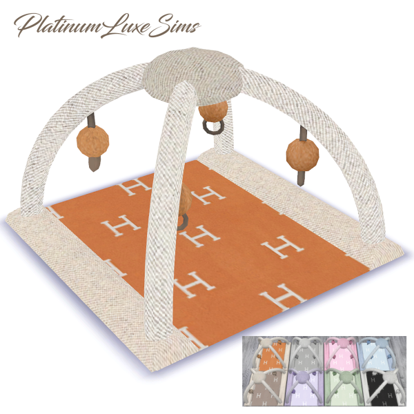 Maxis Match H Infants Playmat by simsfinds - The Sims 4 Custom Content