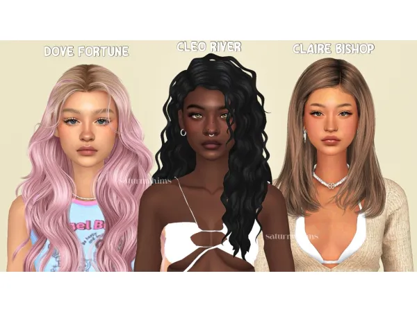 20k Sim Dump Special! Part 1 by saturnwhimssims