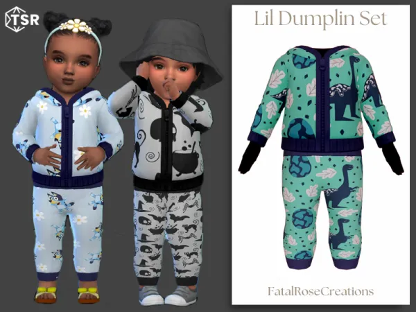 Maxis Match Lil Dumplin Set - The Sims 4 Custom Content