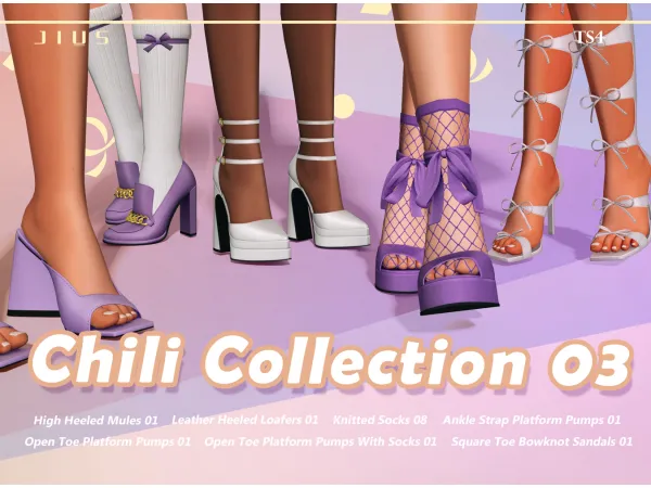Mix DownloadChili Collection 03 sims by simsfinds - The Sims 4 Custom Content