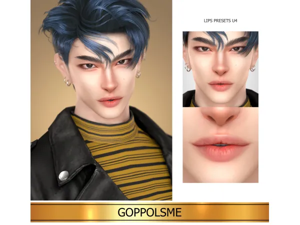 GPME-GOLD LIPS PRESETS U4 by GoppolsMe
