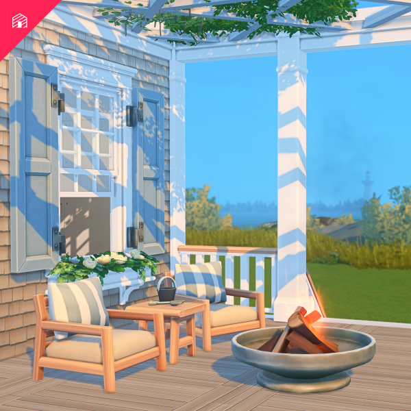 Maxis Match The Coastal Collection Part Two by simsfinds - The Sims 4 Custom Content