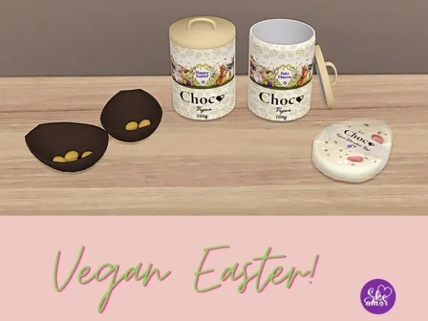 Alpha Vegan Easter - The Sims 4 Custom Content