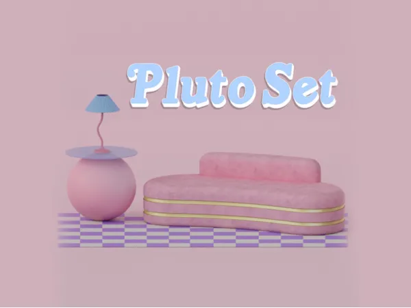 Alpha Pluto Set by simsfinds - The Sims 4 Custom Content