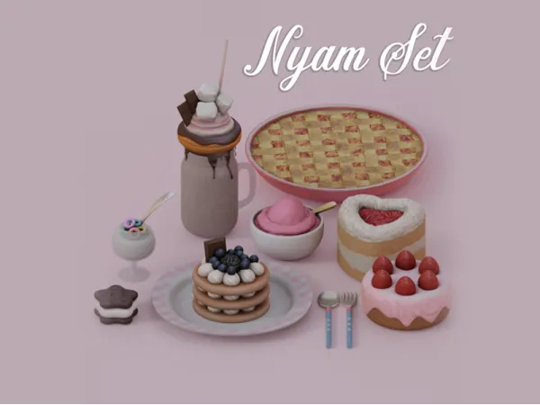 Nyam Set by mechtasims