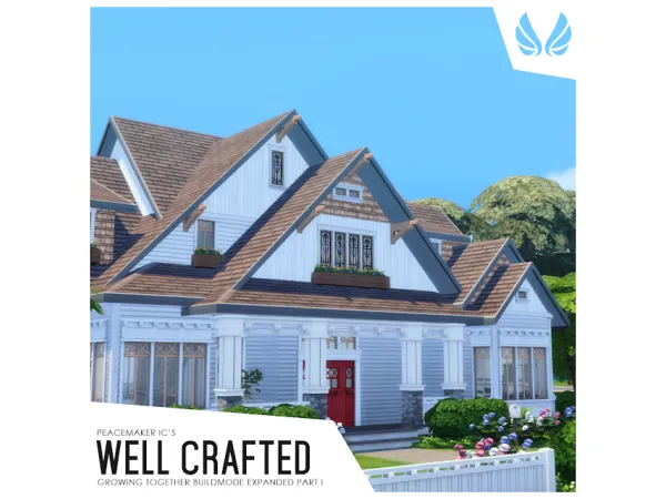 Maxis Match Well Crafted Expanded 42 New Build Items For Growing Together - The Sims 4 Custom Content