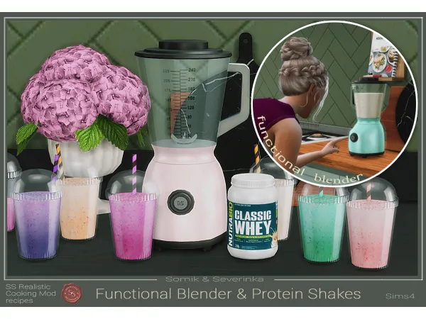Functional Blender and Protein Shakes by Somik and Severinka