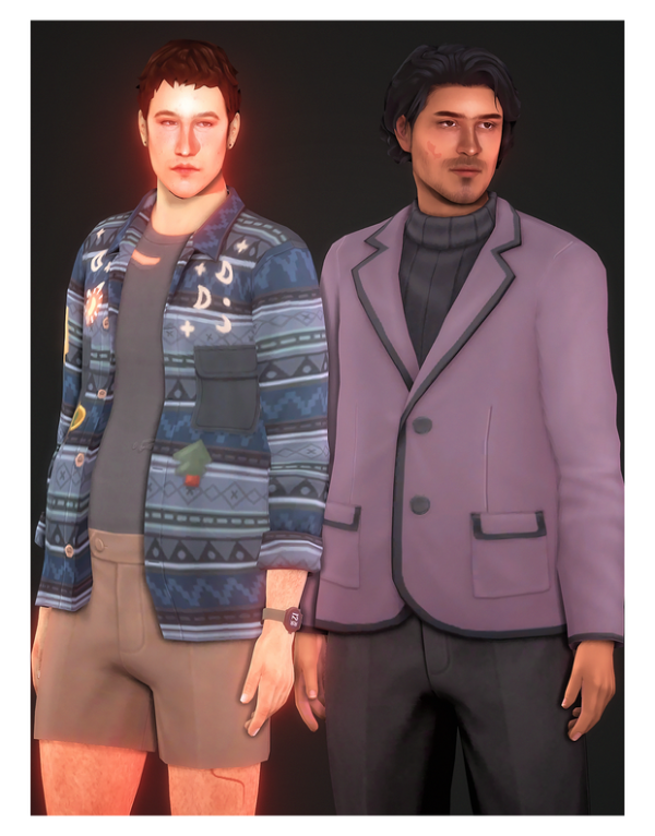 Maxis Match Male Clothing Compilation 1 by simsfinds - The Sims 4 Custom Content