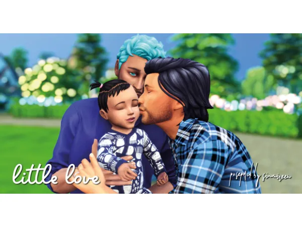 Maxis Match Little love by simmireen - The Sims 4 Custom Content