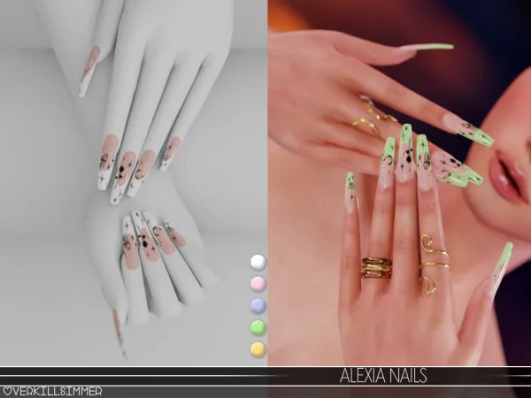 Alexia nails [from the vault]