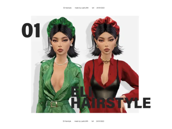 Eli Hairstyle + Headbands by leahlillith