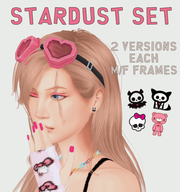 Mix [REAPER428] STARDUST SET by simsfinds - The Sims 4 Custom Content