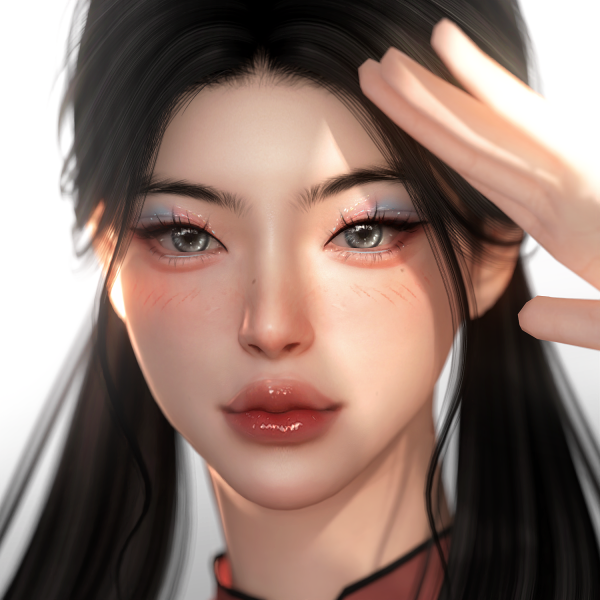 Alpha Eyes G11 Eye Highlights M1 Eyeshadow L3 [updated file] by simsfinds - The Sims 4 Custom Content