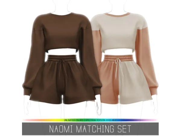 Naomi Matching Set by Simpliciaty