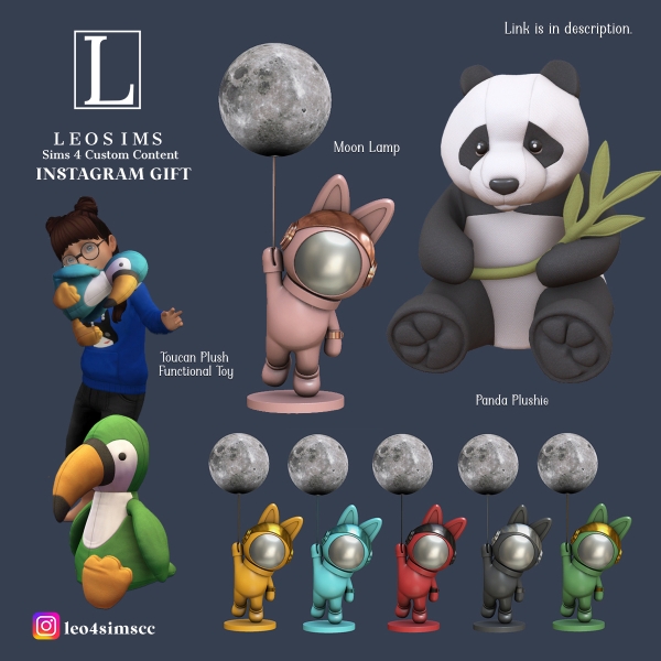Alpha Instagram Gift by leosims4cc - The Sims 4 Custom Content