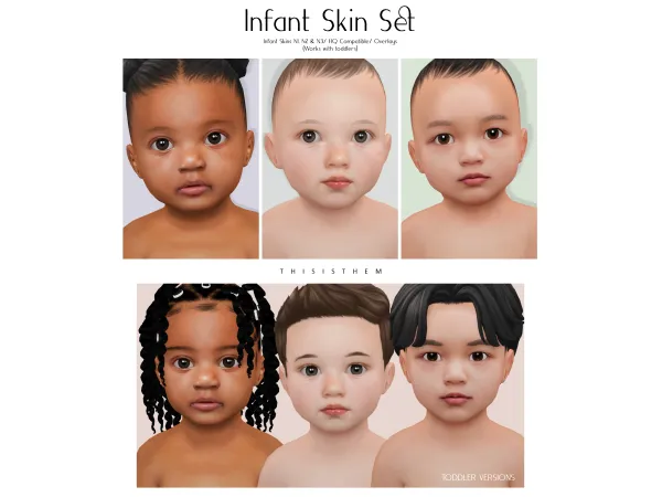 Infant Skin Set  by ThisIsThem