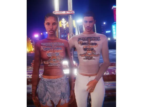 Alpha YPROJECT by iwitys - The Sims 4 Custom Content