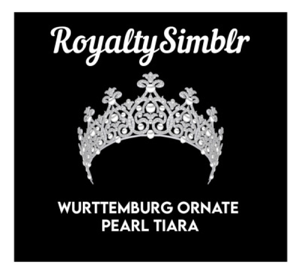 Mix Wurttemburg Ornate Pearl Tiara by simsfinds - The Sims 4 Custom Content