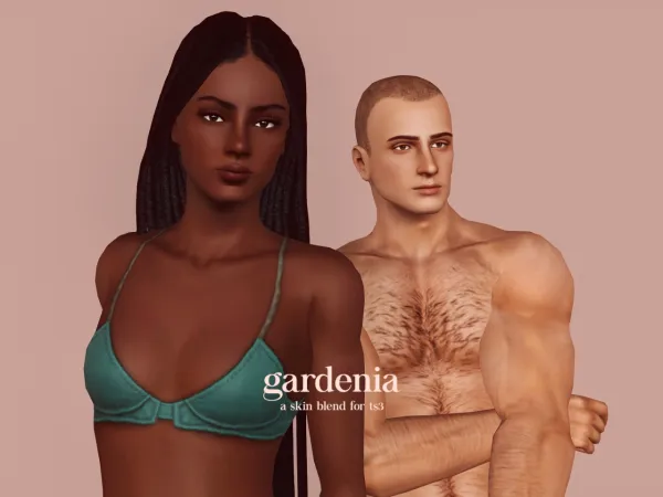 gardenia a skin blend for by simsfinds - The Sims 3 Custom Content