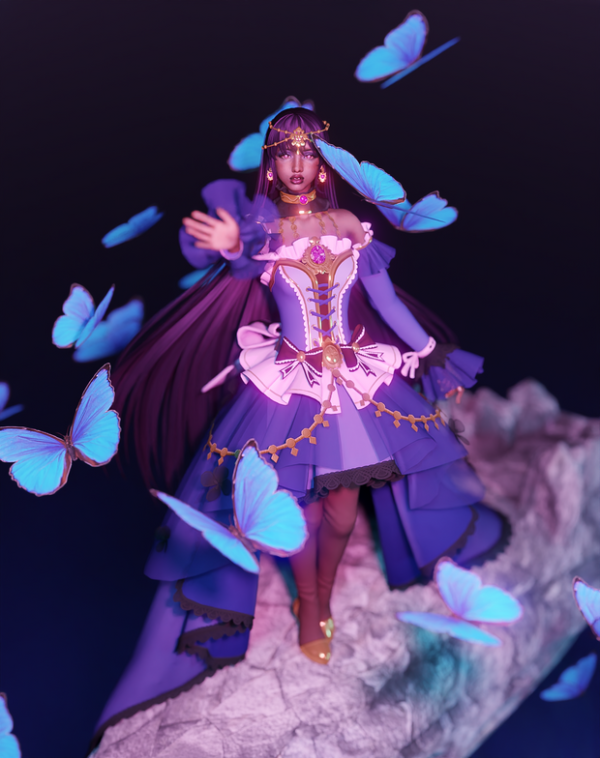 Alpha Time Princess Cyrus Flair by simsfinds - The Sims 4 Custom Content