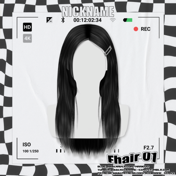 Alpha Fhair 01 by simsfinds - The Sims 4 Custom Content