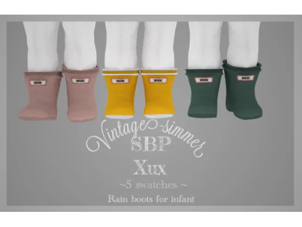 Rain boots infant