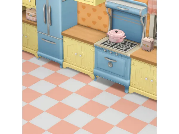 Maxis Match cool to be square linoleum by teekalu - The Sims 4 Custom Content