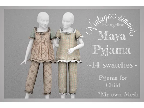 Alpha Pyjama Party Collection by simsfinds - The Sims 4 Custom Content