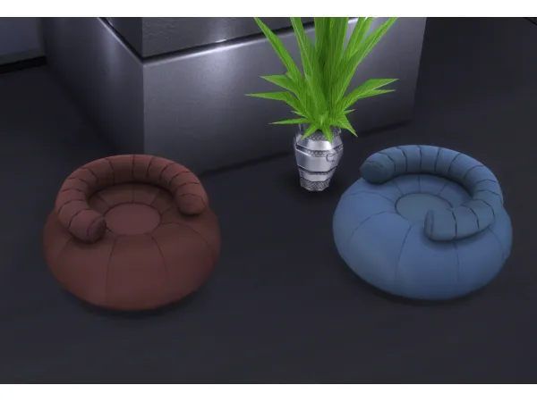 Alpha DON OUT Chair by fusionstylesims4 - The Sims 4 Custom Content