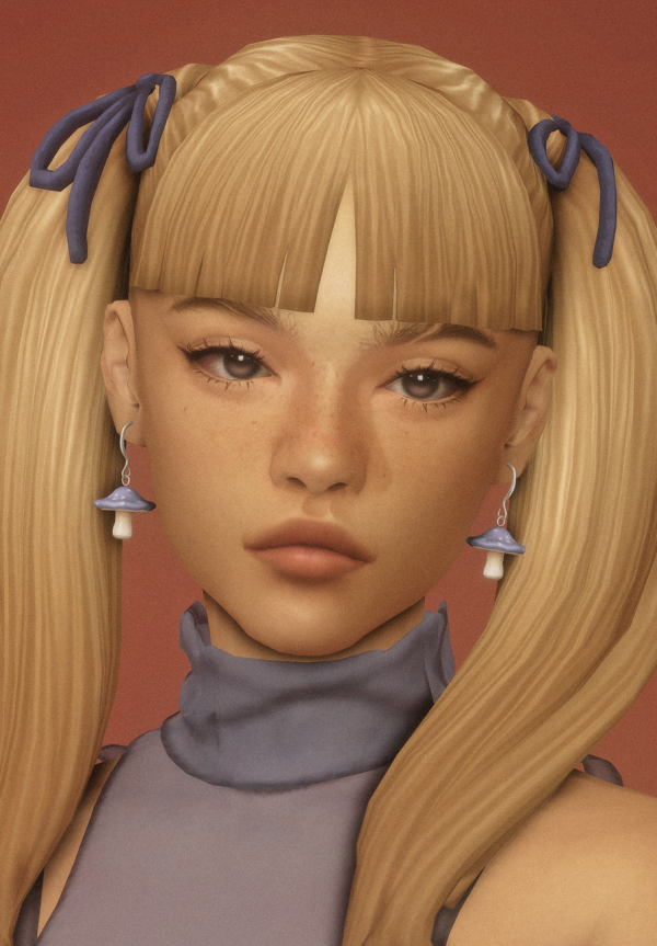 Maxis Match ocean pigtails by simsfinds - The Sims 4 Custom Content