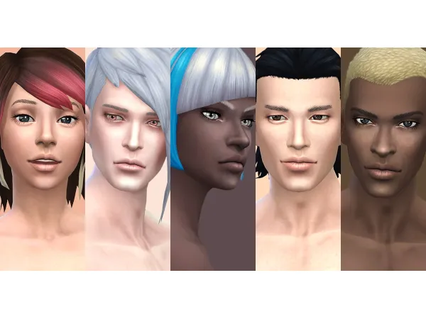 Skin Tones Glow Edition and Skin Texture Overhaul by kijiko-sims