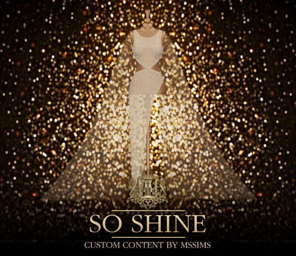 Alpha SO SHINE by simsfinds - The Sims 4 Custom Content