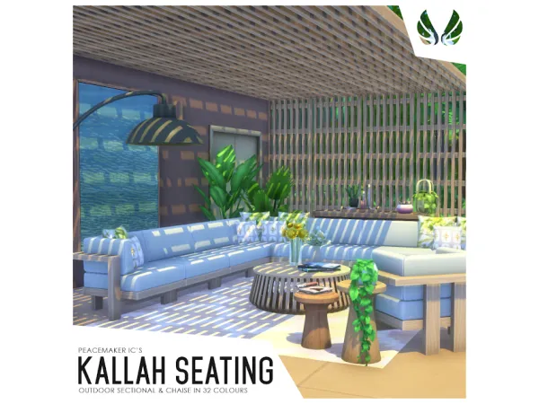 Kallah Seating - Outdoor Sectional and Chaise
