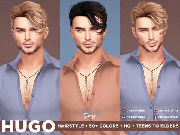 Hugo Hairstyle by Casualsims