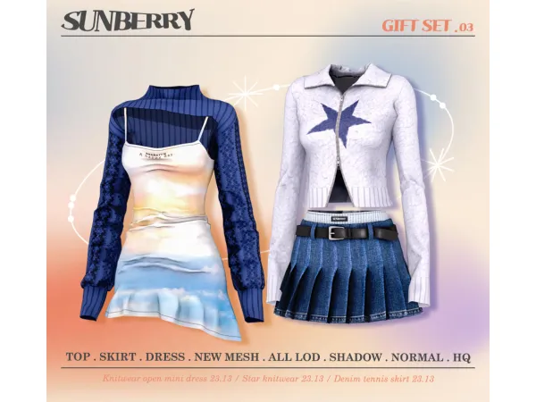 [SUNBERRY]🎁GIFT SET - Knitwear Collection  23.13 (Early access) by SUNBERRY