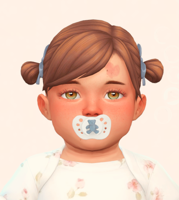 Maxis Match TPLP Teddy Bear Pacifier by simsfinds - The Sims 4 Custom Content