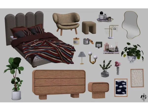 novvvas Rahat Set by simsfinds - The Sims 3 Custom Content