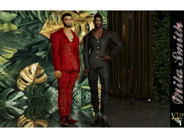 Alpha VIP 168 by simsfinds - The Sims 4 Custom Content