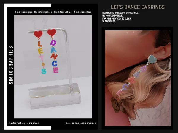 Let's Dance Earrings