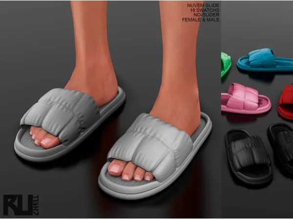 Alpha Nuvem Slide by ruchellsims - The Sims 4 Custom Content