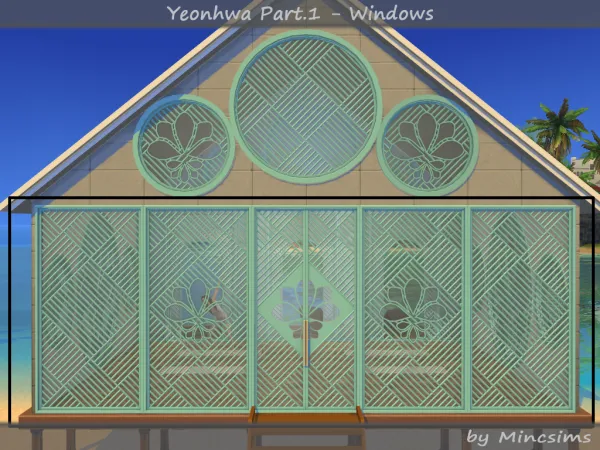Mix YeonHwa Build Set by Mincsims - The Sims 4 Custom Content
