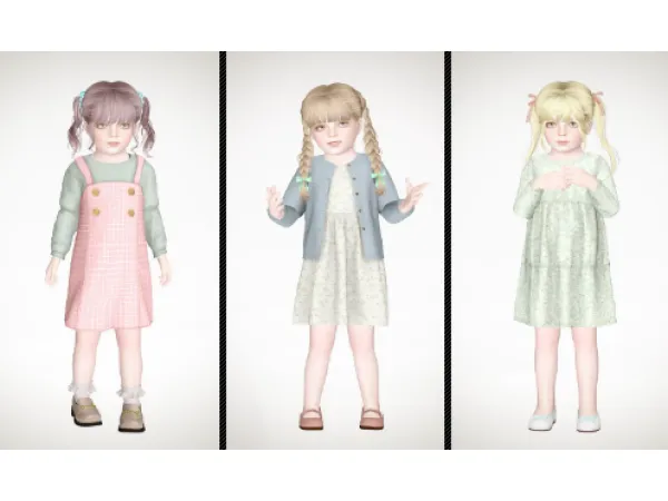 [ to ] Toddler Outfits IVPF - The Sims 3 Custom Content
